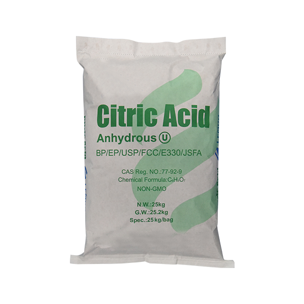 Citric Acid Anhydrous CAS No.77-92-9